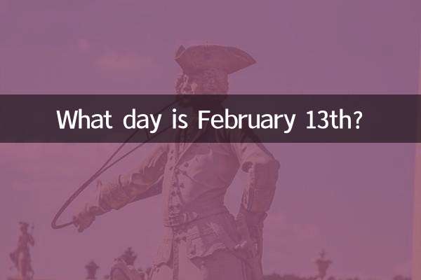 Welcher Tag ist der 13. Februar?