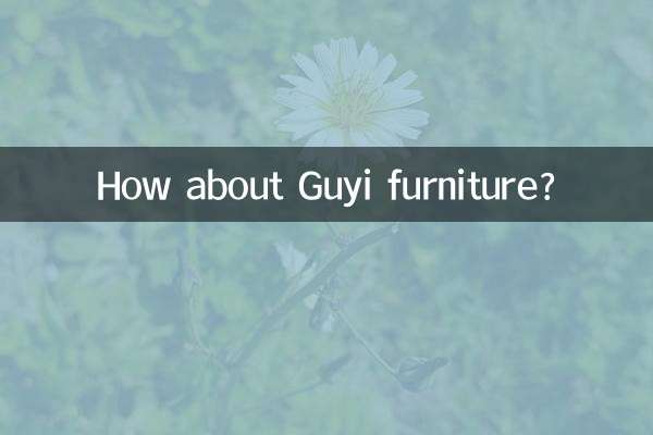 Guyiの家具はどうでしょうか？