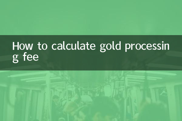 কিভাবে স্বর্ণ প্রক্রিয়াকরণ ফি গণনা