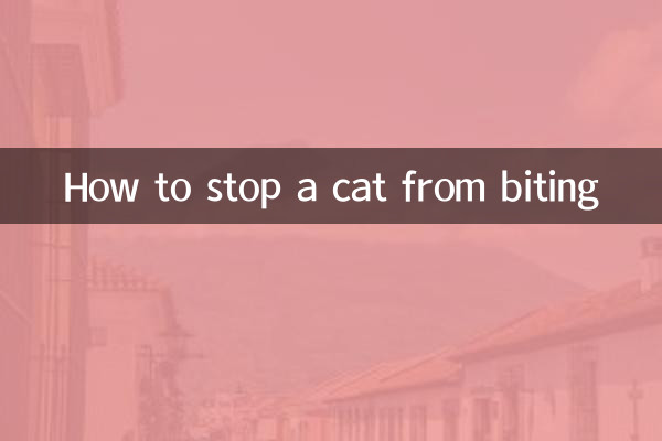 Come impedire a un gatto di mordere