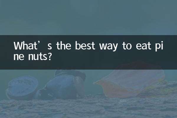 What’s the best way to eat pine nuts?