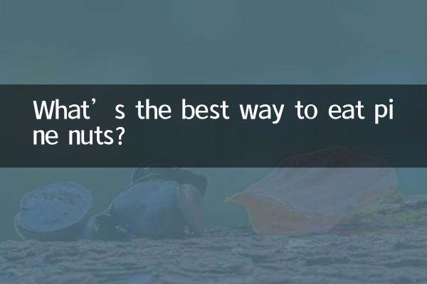 What’s the best way to eat pine nuts?