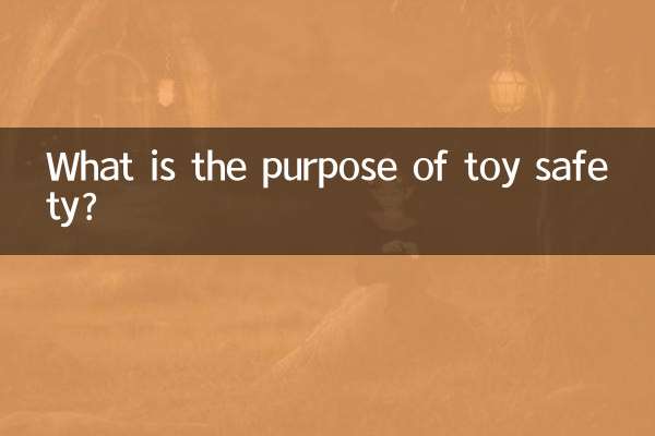 玩具安全的目的是什么