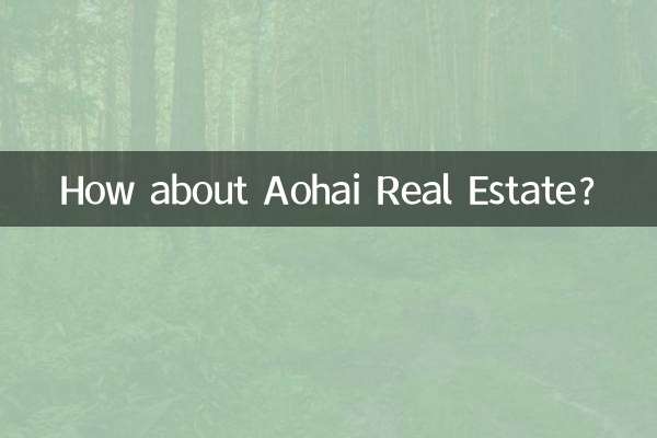 Qu’en est-il d’Aohai Real Estate ?