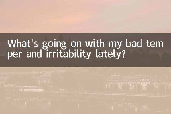 O que está acontecendo com meu mau humor e irritabilidade ultimamente?