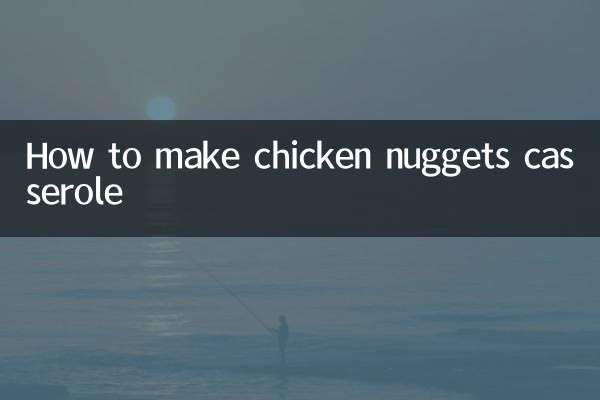 Come preparare lo sformato di crocchette di pollo