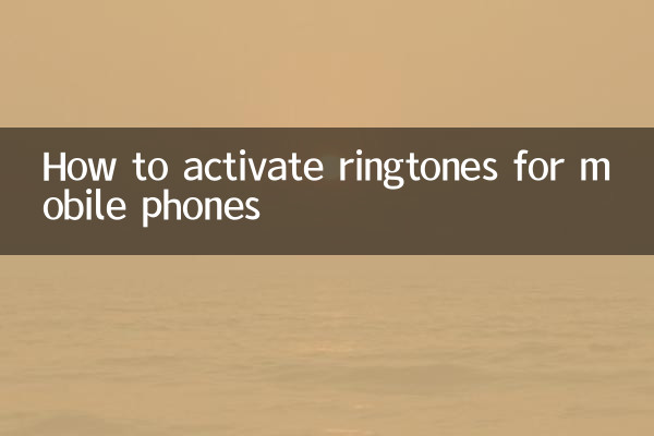So aktivieren Sie Klingeltöne für Mobiltelefone