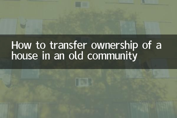 So übertragen Sie das Eigentum an einem Haus in einer alten Gemeinde