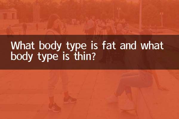 什麼體質是胖什麼是瘦