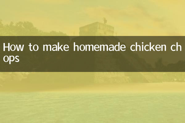 自製雞排怎麼做