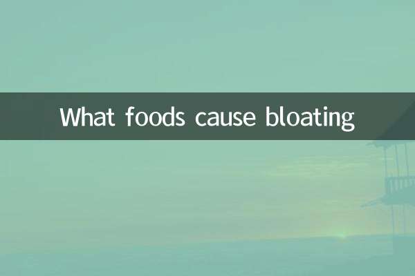 What foods cause bloating
