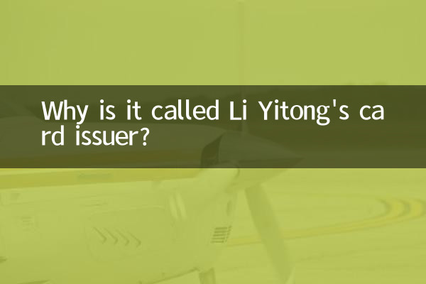 Warum heißt es Kartenherausgeber von Li Yitong?