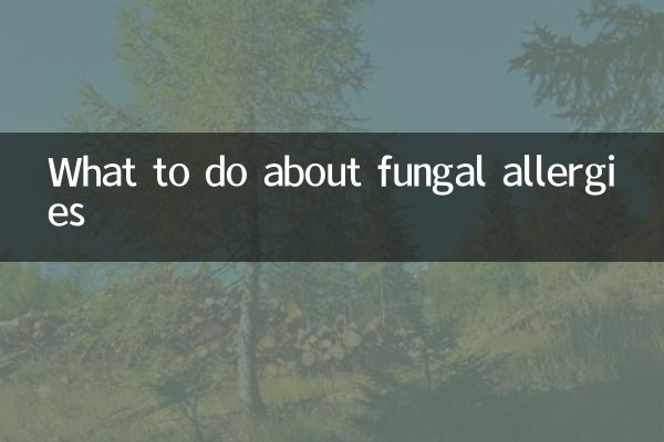 真菌过敏怎么办