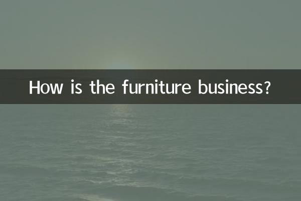 ¿Cómo es el negocio de los muebles?