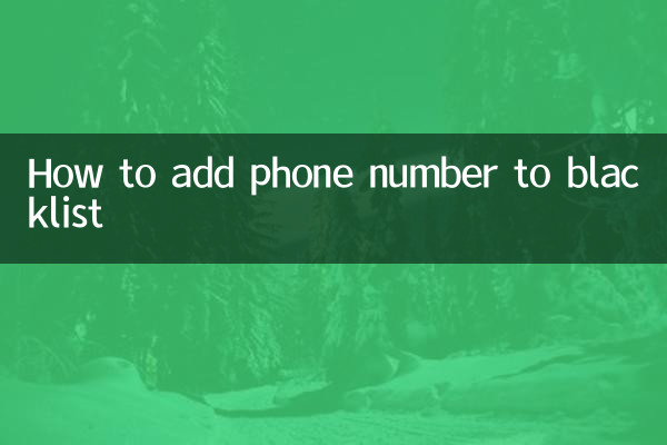 ব্ল্যাকলিস্টে ফোন নম্বর কীভাবে যুক্ত করবেন