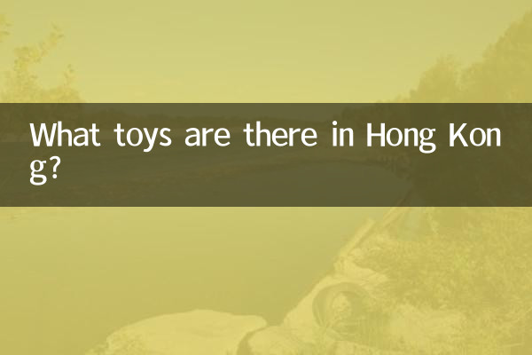 Quels jouets y a-t-il à Hong Kong ?