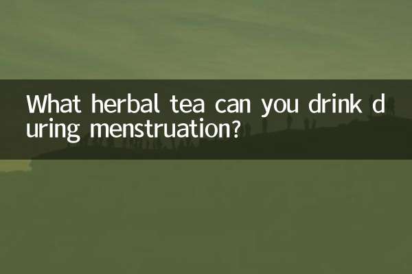Какой травяной чай можно пить во время месячных?