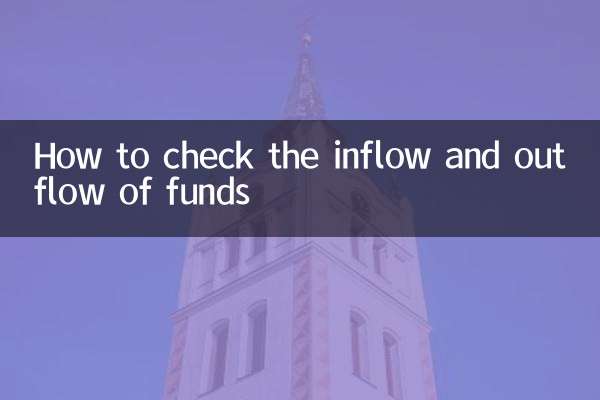 فنڈز کے بہاؤ اور اخراج کو کیسے چیک کریں