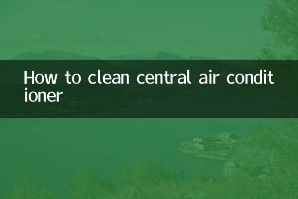 Как почистить центральный кондиционер