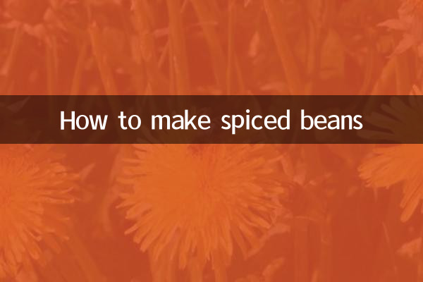 Wie man gewürzte Bohnen macht