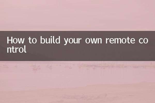 Como construir seu próprio controle remoto