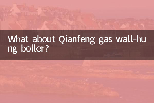 Was ist mit dem Gas-Wandkessel von Qianfeng?
