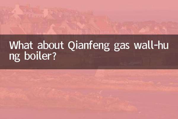 Was ist mit dem Gas-Wandkessel von Qianfeng?