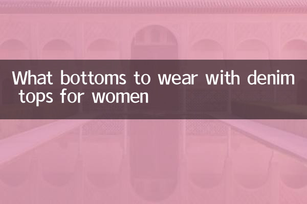 মহিলাদের জন্য ডেনিম টপসের সাথে কি বটম পরবেন