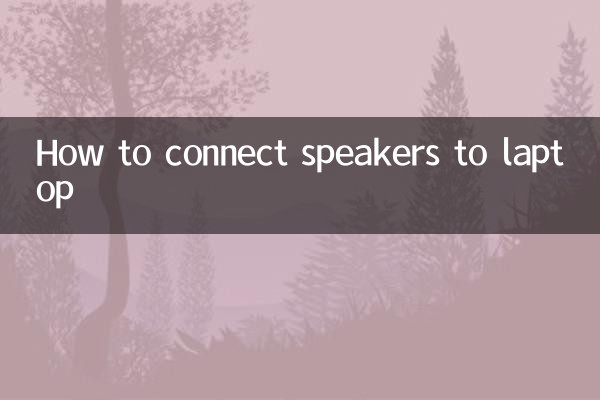 Como conectar alto-falantes ao laptop