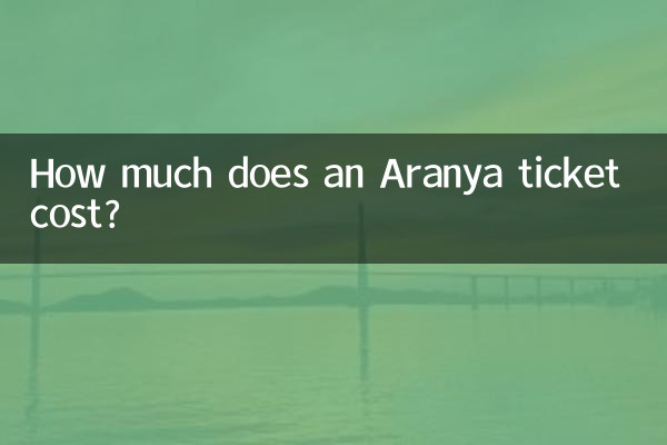 Wie viel kostet ein Aranya-Ticket?