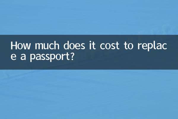 换护照要多少钱