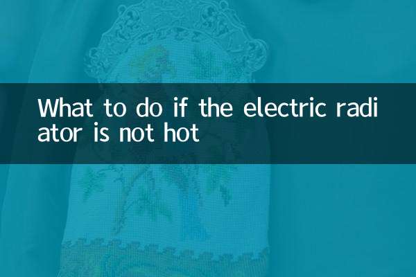 Was tun, wenn der Elektroheizkörper nicht heiß ist?