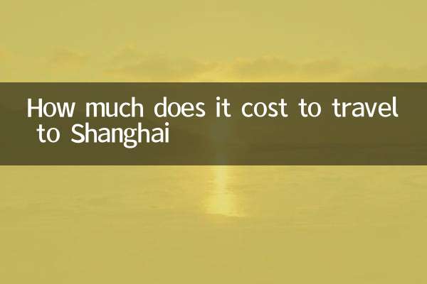 كم يكلف السفر إلى شنغهاي
