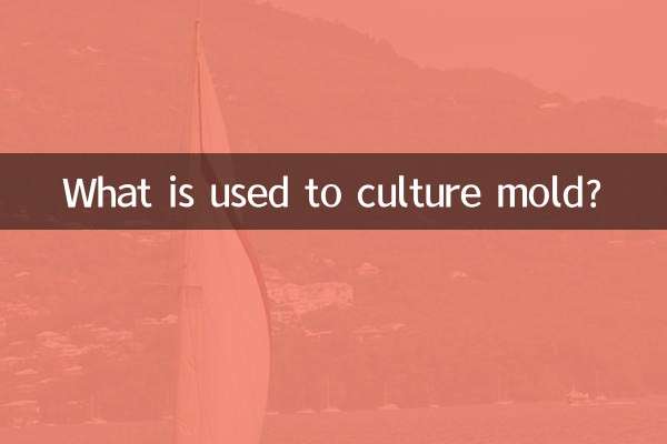 Cosa viene utilizzato per la muffa culturale?