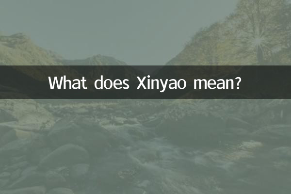 心瑶是什么意思