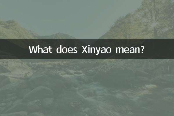 心瑶是什么意思