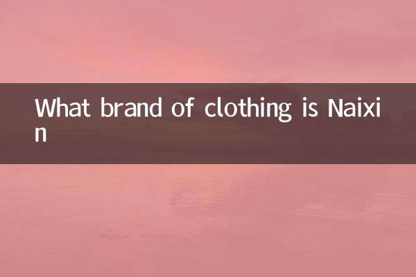 Que marca de roupa é Naixin
