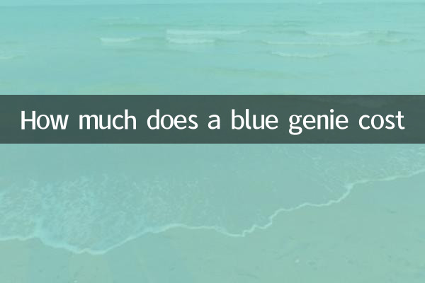 Wie viel kostet ein blauer Genie?