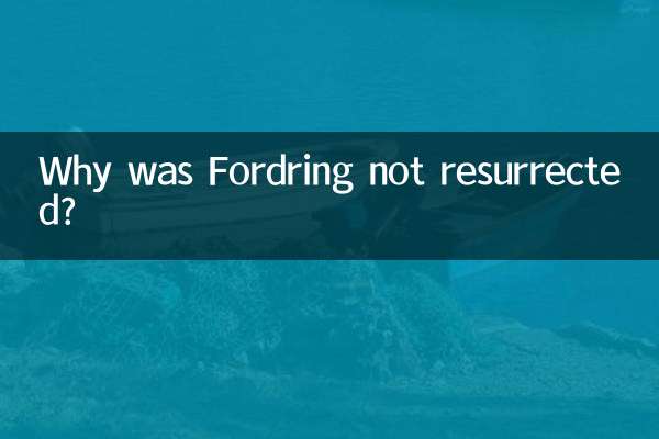 Why was Fordring not resurrected?