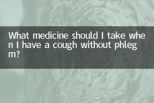 Che medicine dovrei prendere quando ho una tosse senza catarro?