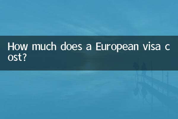 How much does a European visa cost?