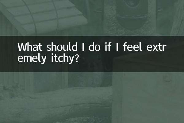 Was soll ich tun, wenn ich starken Juckreiz verspüre?
