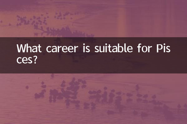 What career is suitable for Pisces?