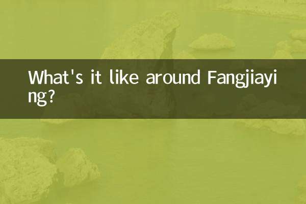 كيف تبدو الأمور حول فانغجياينغ؟