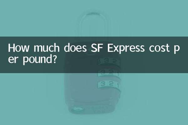 Wie viel kostet SF Express pro Pfund?