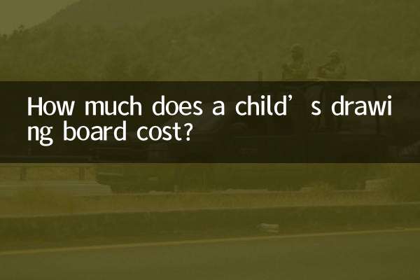 Quanto custa a prancheta de uma criança?