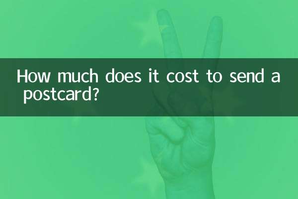 Quanto custa enviar um postal?