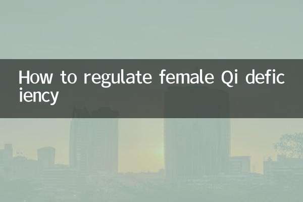 Wie man den weiblichen Qi-Mangel reguliert