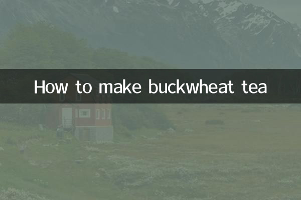 How to make buckwheat tea