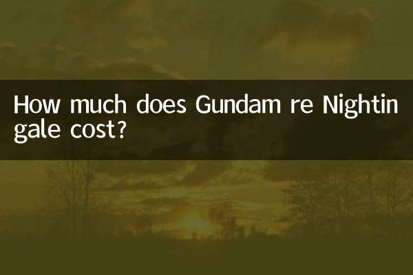 How much does Gundam re Nightingale cost?